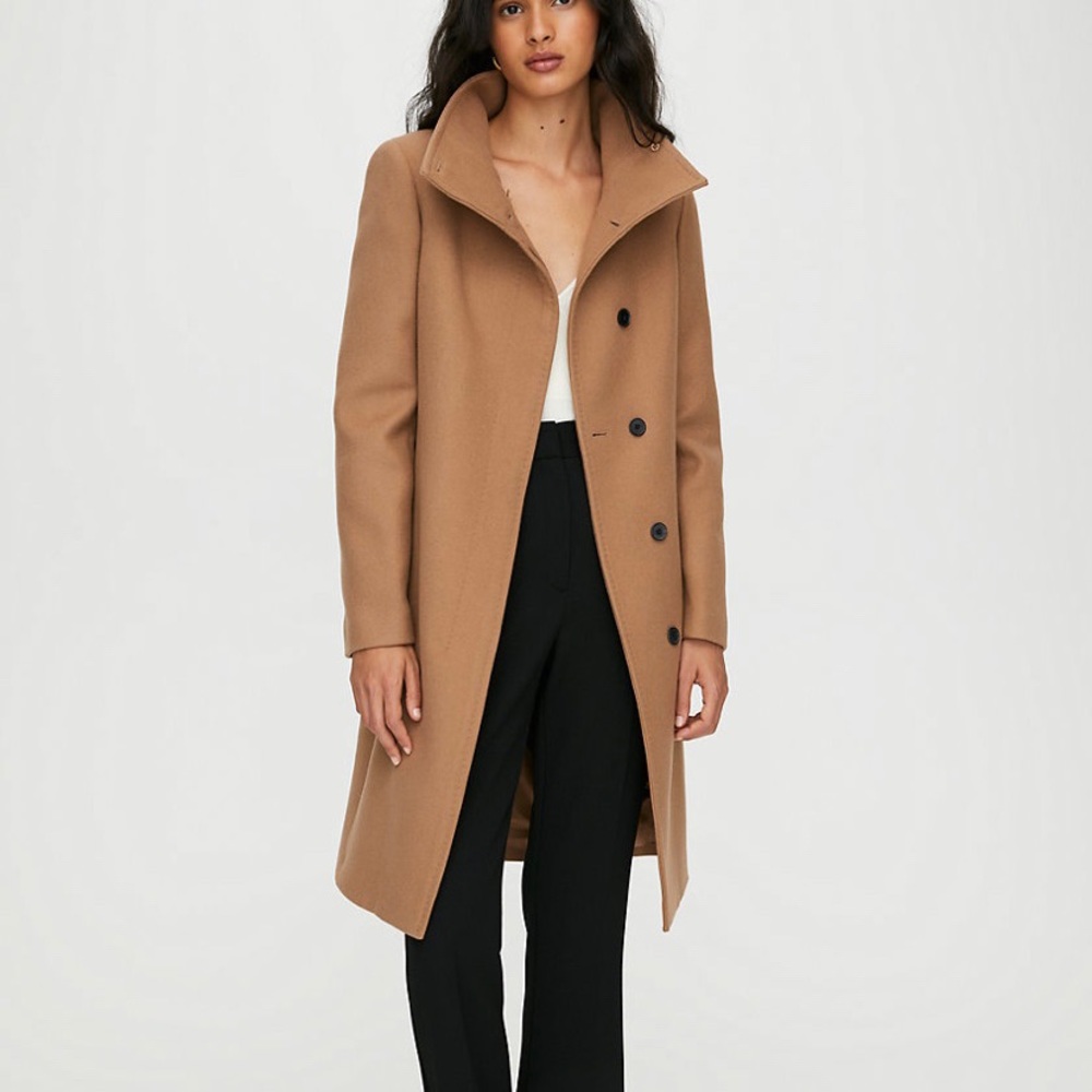 NEW Babaton Walton Wool Coat